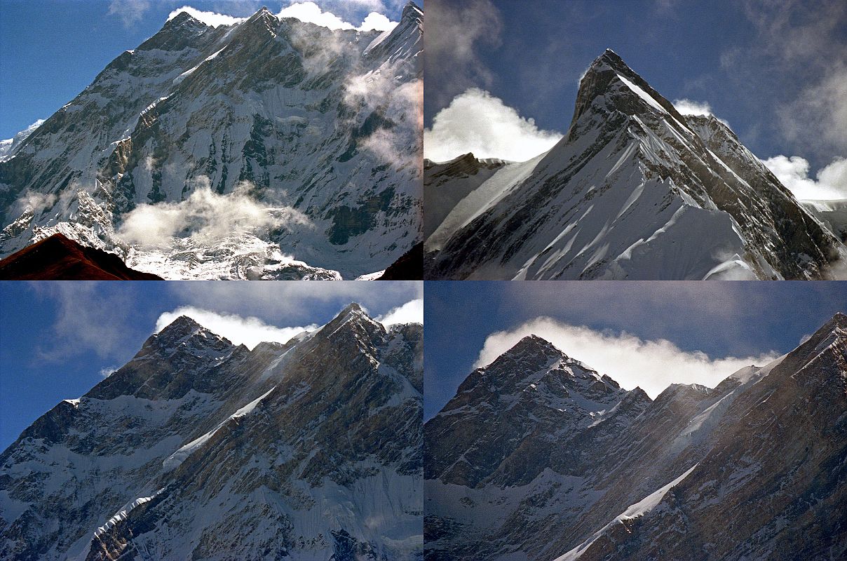 302 First View Of Annapurna North Side And Fang After Thulo Bugin